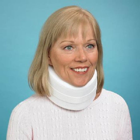 Patterson Medical Supply Rolyan Cervical Collar Medium Density Small 3-1/2 Inch Height 16-1/2 Inch Length - 307301
