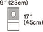 3M Steri-Drape - Surgical Drape Aperture Drape 9-1/4 W X 18 L Inch Sterile - 1072