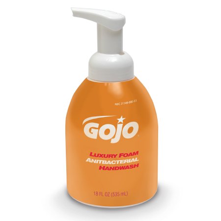 GOJO GOJO Luxury Antibacterial Soap Foaming 535 mL Pump Bottle Orange Blossom Scent - 5762-04