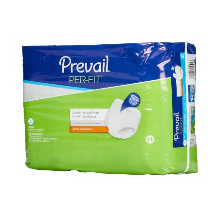 First Quality Prevail Per-Fit Adult Absorbent Underwear Pull On Large Disposable Moderate Absorbency - PF-513