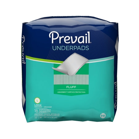 First Quality Prevail Underpad 23 X 36 Inch Disposable Fluff Light Absorbency - UP-150