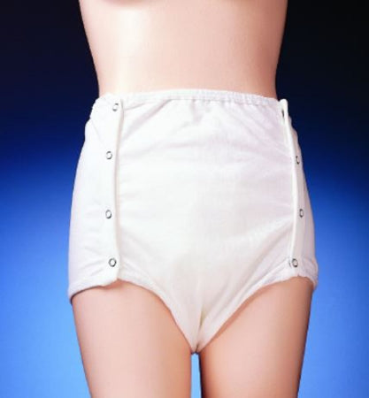 First Quality Prevail Protective Underwear Unisex Cotton Large Snap Closure - SNAPLG