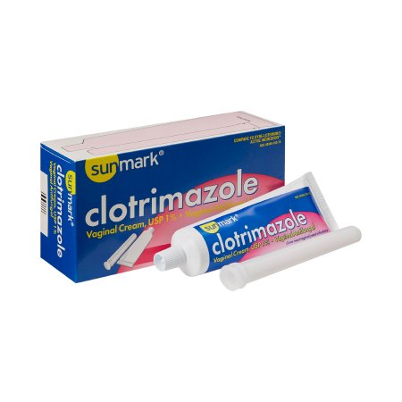 sunmark - Vaginal Antifungal 1% Strength Cream 1.5 oz. Tube - 49348079376