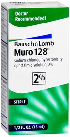Muro 128 - Eye Lubricant 0.5 oz. Eye Drops - 24208027615