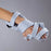 Rolyan Kwik-Form Plus - Hand Contracture Orthosis Fabric Left Hand Light Blue Medium - 55004003