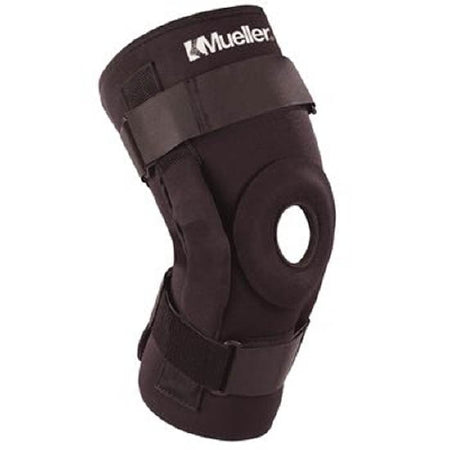 Patterson Medical Supply Mueller Pro-Level Hinged Knee Brace 2X-Large Adjustable Strap Closure 17 to 18 Inch Circumference Left or Right Knee - 55231305