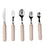 Patterson Medical Supply Comfort Grip Teaspoon Right-Left Hand / Bendable White Stainless Steel - 557109
