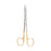 Miltex - Facelift Scissors Kaye 7 Inch Length OR Grade German Stainless Steel / Tungsten Carbide NonSterile Finger Ring Handle Curved Blade Blunt Tip / Blunt Tip - Integra Lifesciences - 21-742TC