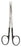 Miltex SuperCut - Plastic Surgery Scissors 4-3/4 Inch Length OR Grade German Stainless Steel NonSterile Finger Ring Handle Curved Blade Sharp Tip / Sharp Tip - 5-SC-276