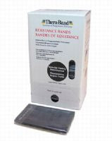 Performance Health Thera-Band Dispensing System Exercise Resistance Band Black 5 Foot Length X-Heavy Resistance - 20560
