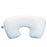 Patterson Medical Supply Travel Core Crescent Neck Pillow 9 X 18 Inch White Reusable - 559812