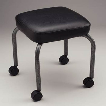 Patterson Medical Supply Economy Exam Stool Backless 4 Casters Black - 560385