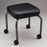 Patterson Medical Supply Economy Exam Stool Backless 4 Casters Black - 560385