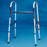 Patterson Medical Supply Invacare Dual Release Folding Walker Adjustable Height PVC Frame 300 lbs. Weight Capacity 33 to 39 Inch Height - 562150