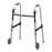 Invacare - Dual Release Folding Walker Adjustable Height PVC Frame 300 lbs. Weight Capacity 33 to 39 Inch Height - 562150
