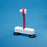 Patterson Medical Supply Denture Brush 2 Sided Bristle Red - 6338