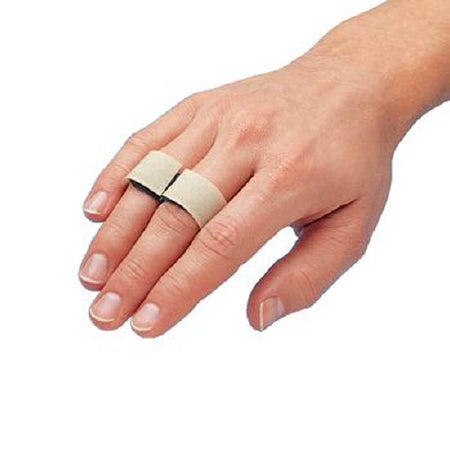 Patterson Medical Supply - Finger / Toe Splint Strap Hook and Loop Closure Gray - 704902