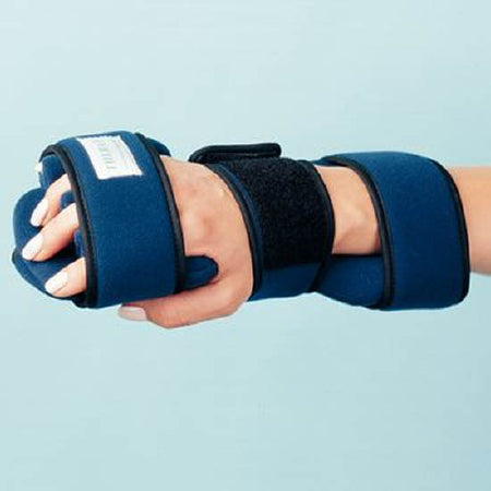 Patterson Medical Supply TheraPlus Hand Orthosis Left or Right Hand Blue Large - 787904