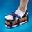 SP - Shoe Lift 1/4 Inch Black Sole Plate, 1/8 Inch Black Top Plate, 1/4 Inch White Plate, 3/8 Inch Blue/White Plate, 1/2 Inch Red Plate, 5/8 Inch Black Plate, 1 Inch Multi-colored Plate, Adult, Velcro Straps - 7892
