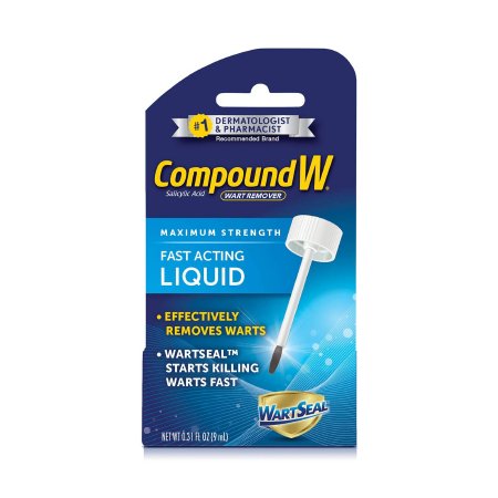 Compound W - Wart Remover 17% Strength Topical Solution 0.31 oz. - 75137059110