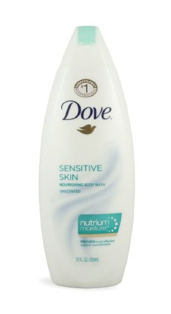 Unilever Dove Body Wash Liquid 12 oz. Bottle Unscented - 1111112212