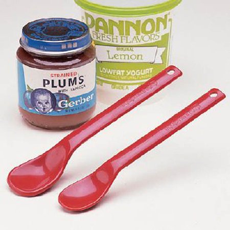 Patterson Medical Supply - Feeding Therapy Spoon Large Maroon Plastic - 920274
