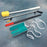 Patterson Medical Supply SammonsPreston Deluxe ADL Hip / Knee Equipment Kit Reacher - 26 Inch Length / Shoehorn - 24 Inch Length / Handled Bath Sponge - 27 Inch Length - 920300