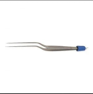 Olsen - Bipolar Forceps Kit 7-1/8 Inch Length NonLocking Bayonet Handle Straight Smooth 1.5 mm Tips - 20-1370K