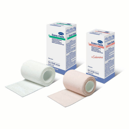 Hartmann Econo-Paste Plus Impregnated Conforming Dressing 4 Inch X 10 Yard Cotton Zinc Oxide Paste / Calamine NonSterile - 47410000