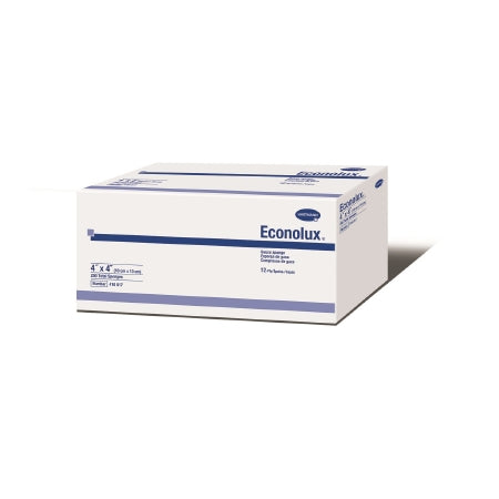 Hartmann Econolux Gauze Sponge Cotton 12-Ply 4 X 4 Inch Square NonSterile - 416817