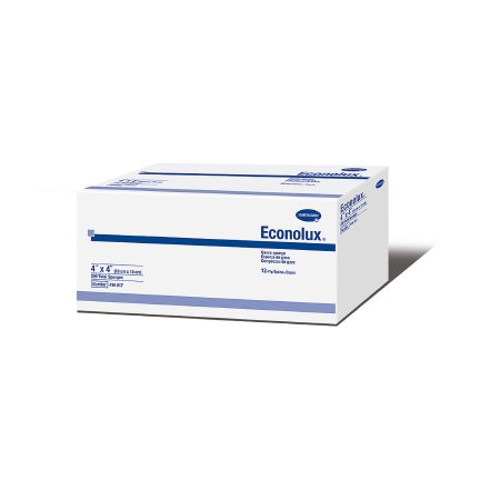 Econolux - Gauze Sponge Cotton 12-Ply 4 X 4 Inch Square NonSterile - 416817