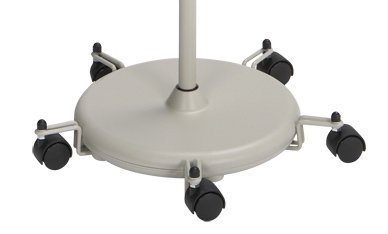 McKesson McKesson Five Caster Base 81-17100 Basic Incandescent Exam Light and 81-18100 Halogen 35 Exam Light - 81-200165