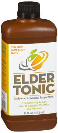 Merz North America Eldertonic Vitamin Supplement Vitamin B3 7 mg / 5 mL Strength Liquid 16 oz. Sherry Flavor - 259035116