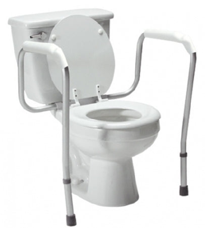 Graham-Field Versaframe Toilet Safety Rail White Aluminum - 6460R