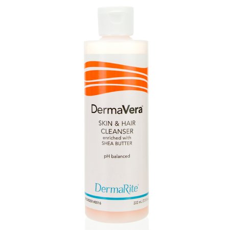 DermaVera - Shampoo and Body Wash 7.5 oz. Flip Top Bottle Scented - 0016