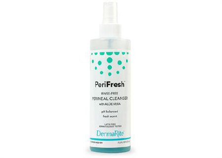 DermaRite Industries PeriFresh Perineal Wash Liquid 7.5 oz. Pump Bottle Fresh Fruit Scent - 199