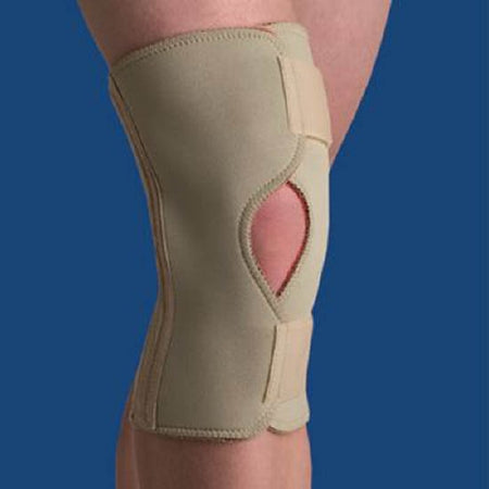 Thermoskin - Knee Stabilizer X-Large Hook and Loop Strap Closure 15-3/4 to 17 Inch Below Patella Circumference Left or Right Knee - 929139