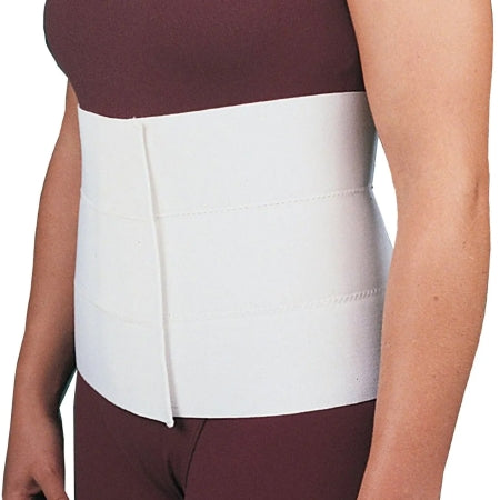 Rolyan - Abdominal Binder Medium Hook and Loop Closure 45 to 62 Inch Waist or Hip Circumference 12 Inch Height Adult - 55476302