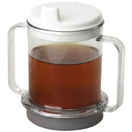 Patterson Medical Supply Drinking Mug 10 oz. Clear Plastic Reusable - 125605