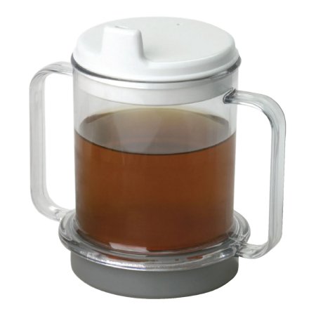 Patterson Medical Supply - Drinking Mug 10 oz. Clear Plastic Reusable - 555667