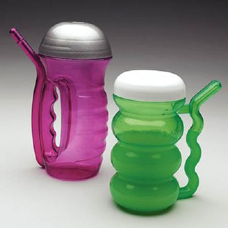 Patterson Medical Supply Drinking Mug 13 oz. Green Plastic Reusable - 555671