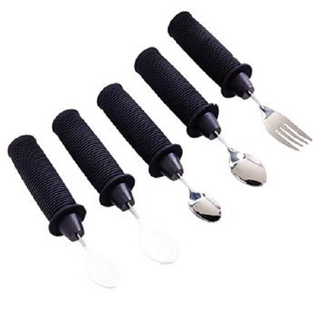 Sammons Preston - Tablespoon Round Handle Black Stainless Steel - 557095