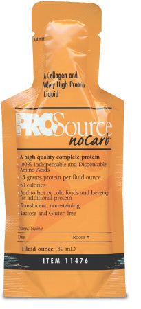 Medtrition/National Nutrition ProSource NoCarb Protein Supplement Unflavored 1 oz. Bottle Concentrate - 11476