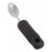 Sure Grip - Teaspoon Adaptive Silver / Black Stainless Steel / Rubber - A703200