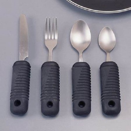 Sure Grip - Knife Adaptive Silver / Black Stainless Steel - A703203