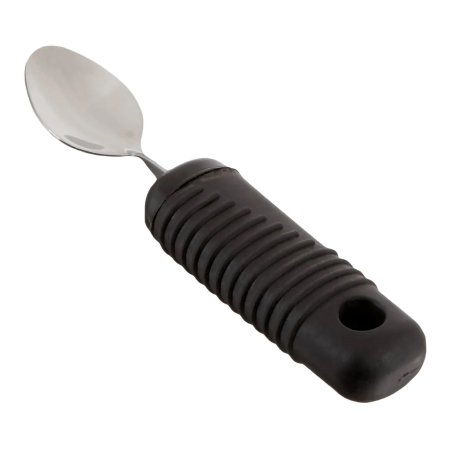 Sure Grip - Teaspoon Right-Left Handed / Bendable Black Stainless Steel - A703205