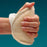Patterson Medical Supply Rolyan Palm Protector Right Hand White - A81202