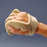 Rolyan Palm Shield - Palm Protector with Finger Separators Foam Left Hand Beige One Size Fits Most - A812401