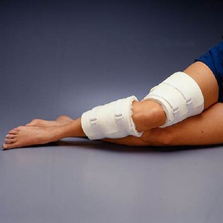 Patterson Medical Supply Rolyan Progressive Elbow / Knee Splint Medium Thermoplastic Stay 5.375 Inch L Proximal Cuff, 15-1/4 - 17-1/2 Inch Limb Circumference - A812412