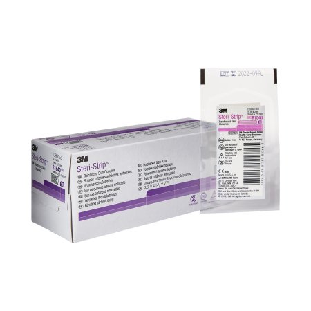 Steri-Strip - Skin Closure Strip 1/8 X 3 Inch Nonwoven Material Reinforced Strip White - R1540